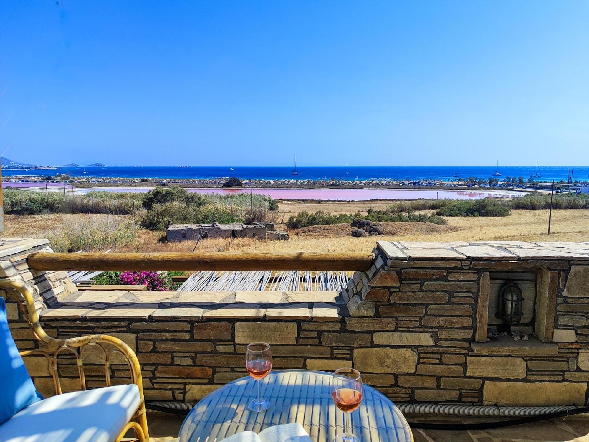 Kyma Apartments - Naxos Agios Prokopios Exterior foto