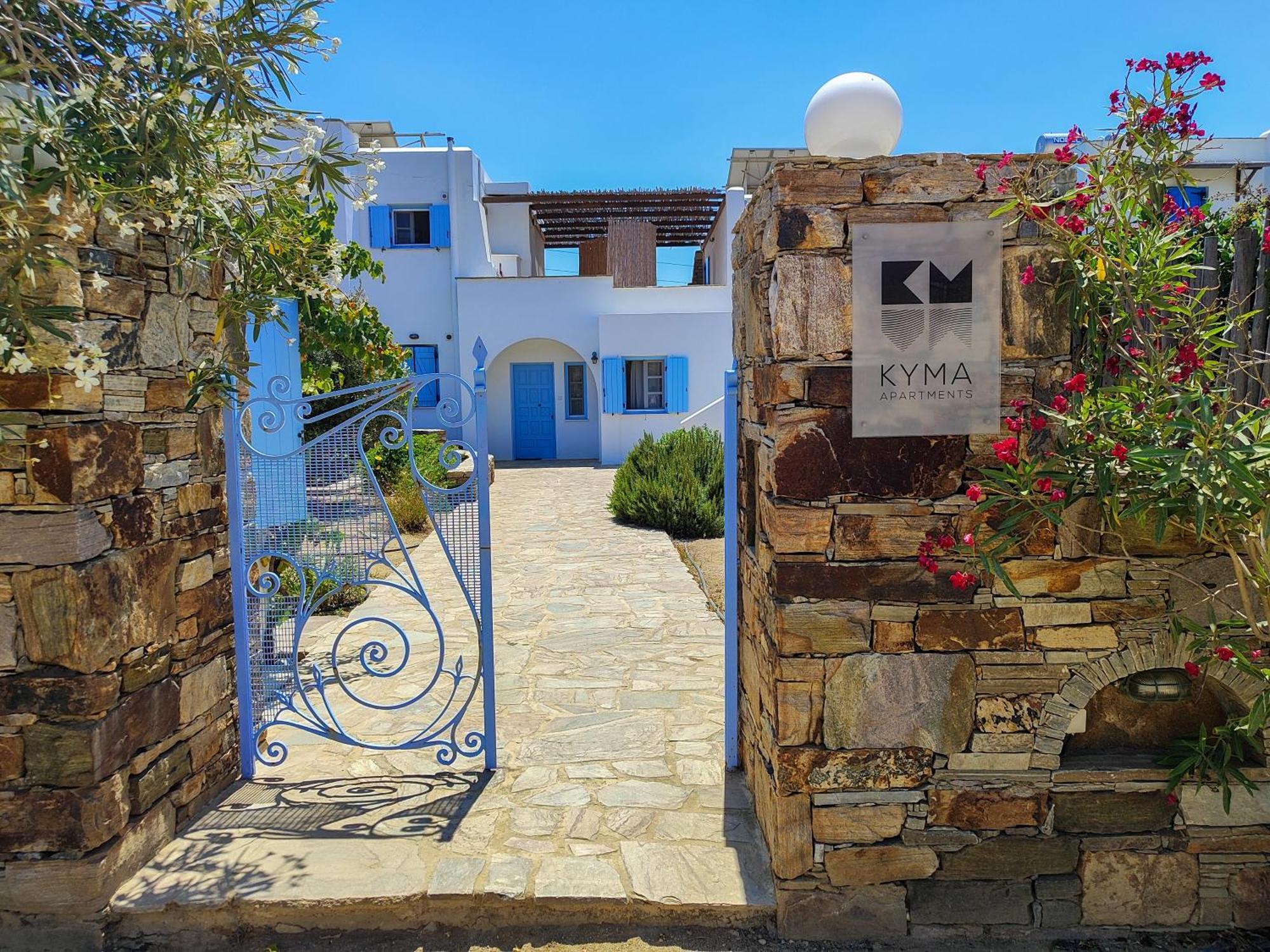 Kyma Apartments - Naxos Agios Prokopios Exterior foto